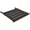 Полка 19" 1U глуб. 500-600мм, регулируемая RAL 9005 Mirsan (MR.SBR60.01_YK)