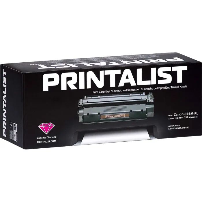 Картридж Printalist Canon 054 Magenta (Canon-054M-PL) изображение 2