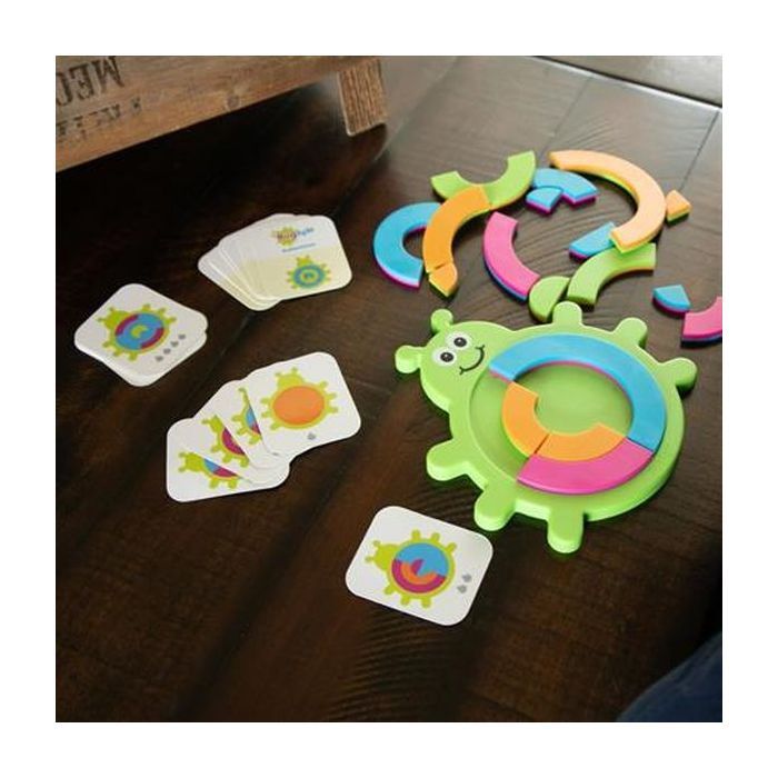 Развивающая игрушка Fat Brain Toys Пазл Собери жука Bugzzle (F209ML) изображение 10