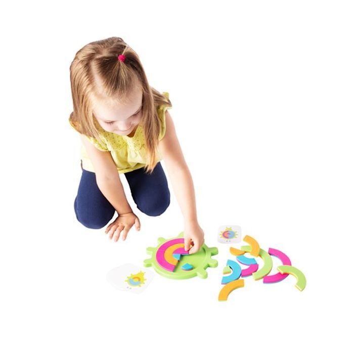 Развивающая игрушка Fat Brain Toys Пазл Собери жука Bugzzle (F209ML) изображение 5