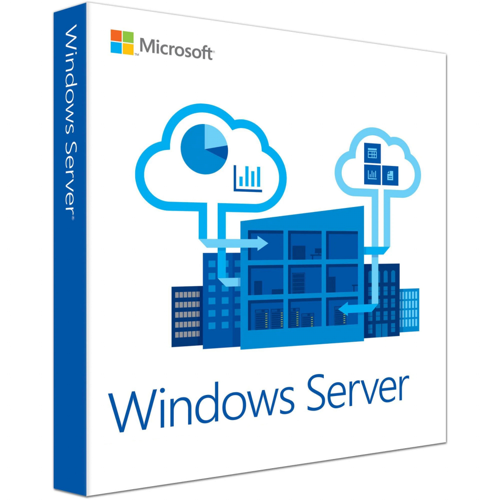 ПО для сервера Microsoft Windows Server Datacenter 2022 64Bit Russian OEM DVD 16 Core (P71-09398)