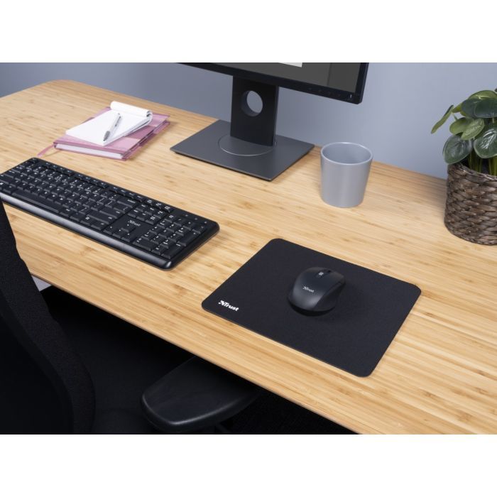 Коврик для мышки Trust Mouse Pad M Black (24193) изображение 2