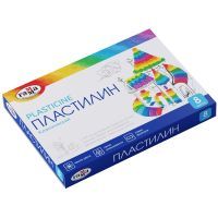Пластилін Гамма Класичний + стек 8 кольорів 160 г (281031) зображення 5