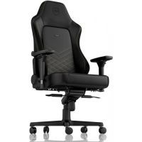Кресло игровое Noblechairs Hero Black/Gold (NBL-HRO-PU-GOL) изображение 4