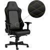 Кресло игровое Noblechairs Hero Black/Gold (NBL-HRO-PU-GOL) изображение 5