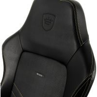 Кресло игровое Noblechairs Hero Black/Gold (NBL-HRO-PU-GOL) изображение 6
