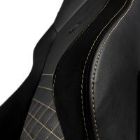 Кресло игровое Noblechairs Hero Black/Gold (NBL-HRO-PU-GOL) изображение 7