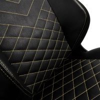 Кресло игровое Noblechairs Hero Black/Gold (NBL-HRO-PU-GOL) изображение 8