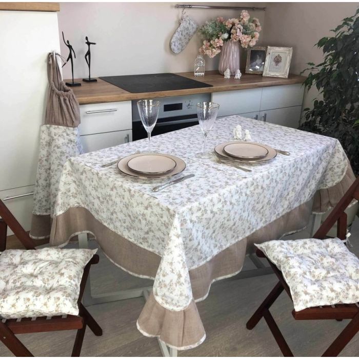 Скатерть Прованс Happy Rose 180х150 см (23851) изображение 3