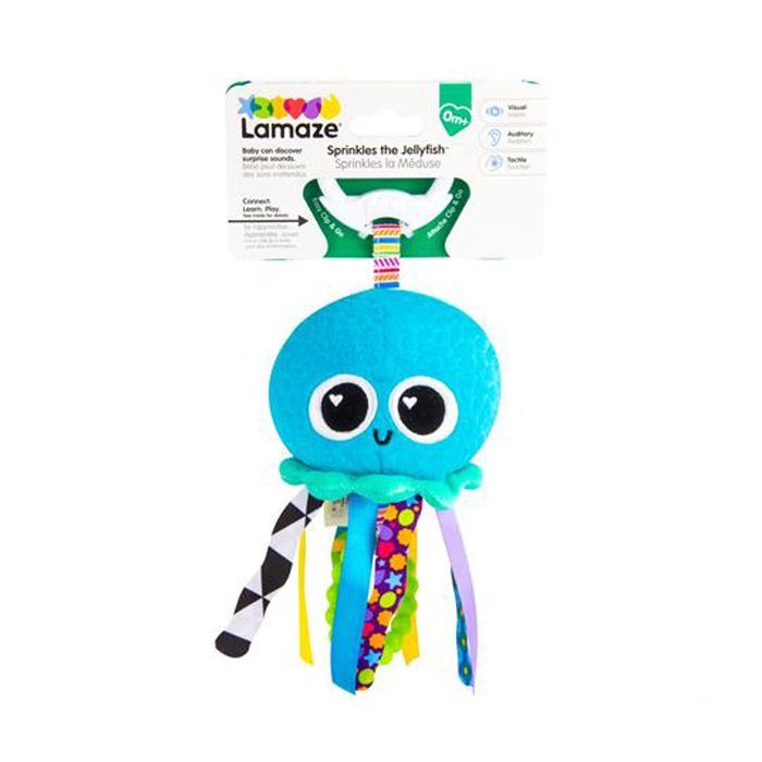 Іграшка на коляску Lamaze Медузка з прорізувачем (L27194) зображення 2