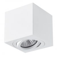 Фото - Точечный светильник Videx Світильник точковий  під лампу GU10 SPF01 накладний білий (VL-SPF01-W 