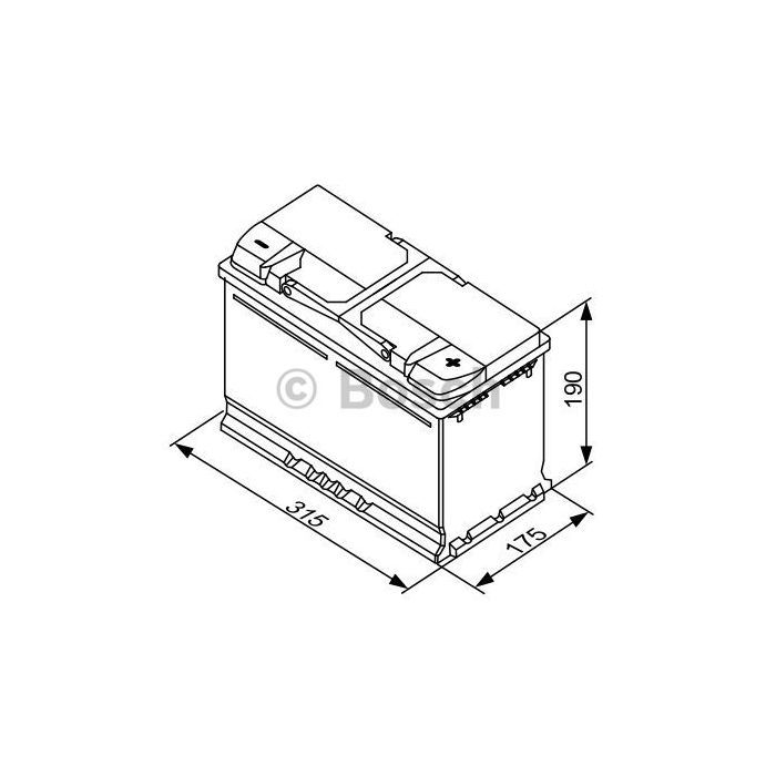 Акумулятор автомобільний Bosch 80А (0 092 S40 110) зображення 5