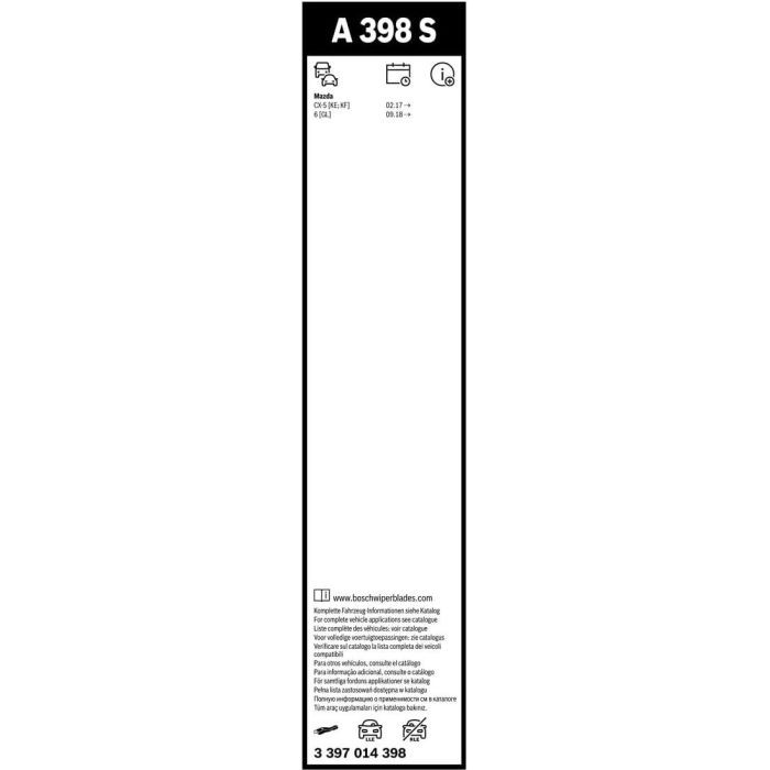 Щетка стеклоочистителя Bosch 3397014398 (3 397 014 398) изображение 5