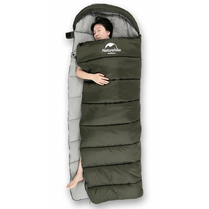 Спальный мешок Naturehike U350 NH20MSD07 Hollow Cotton Right Brown (6927595767221-R) изображение 4