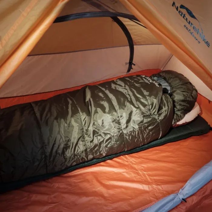 Спальный мешок Naturehike U350 NH20MSD07 Hollow Cotton Right Brown (6927595767221-R) изображение 9
