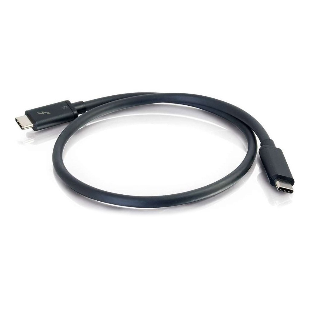 Дата кабель USB-C to USB-C 0.5m Thunderbolt 3 40Gbps C2G (CG88837) зображення 2