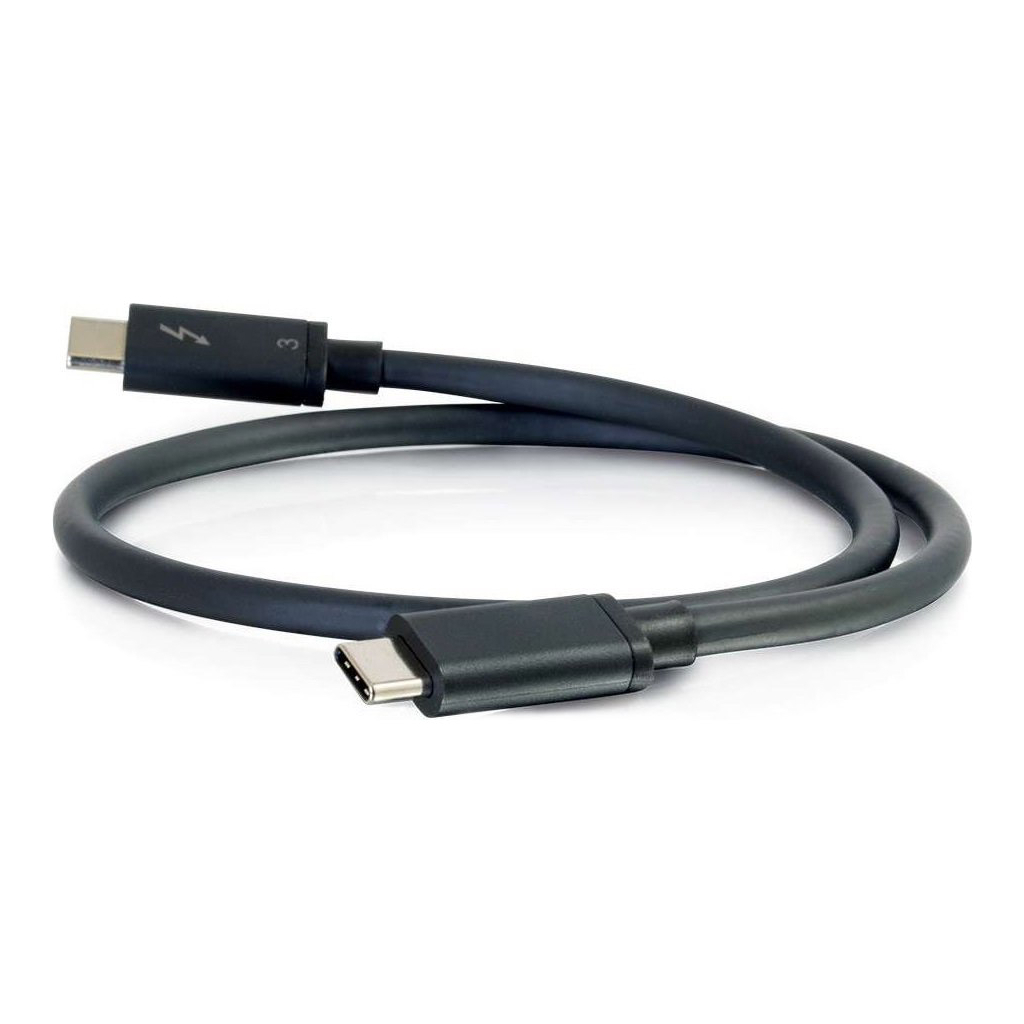 Дата кабель USB-C to USB-C 0.5m Thunderbolt 3 40Gbps C2G (CG88837) зображення 3