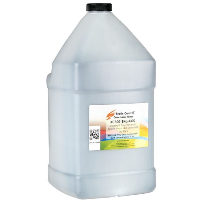 Тонер Xerox VersaLink C500/C600 1кг black Static Control (XC500-1KG-KOS)