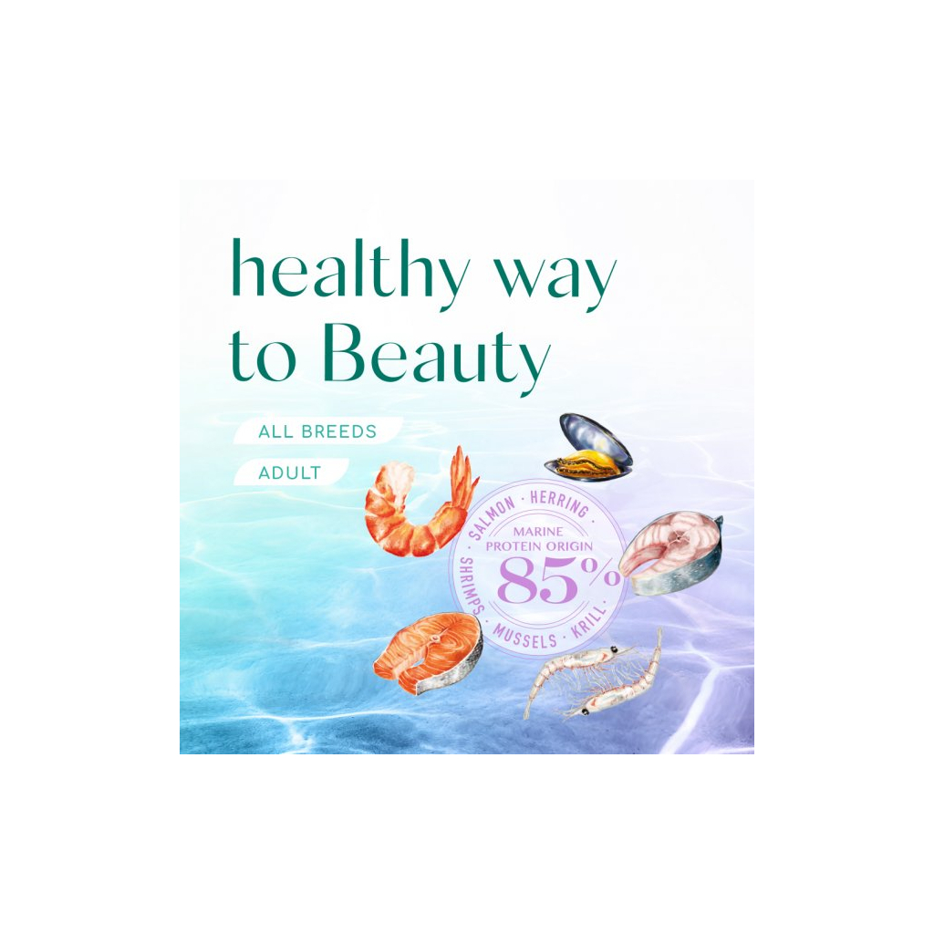 Сухий корм для кішок Optimeal Beauty Harmony беззерновий на основі морепродуктів 1.5 кг (4820215366908) зображення 8