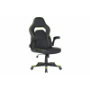 Кресло игровое 2E GAMING HEBI Black/Green (2E-GC-HEB-BK)