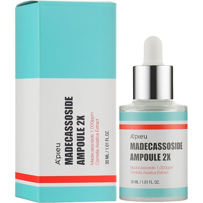 Сироватка для обличчя A'pieu Madecassoside Ampoule 2X 30 мл (8809747922284) зображення 2