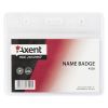 Бейдж Axent горизонтальный, замок zip lock, 100х82 мм, прозрачный (4528-A) > цены в Киеве и Украине Бейдж Axent горизонтальный, замок zip lock, 100х82 мм, прозрачный (4528-A)