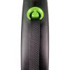 Поводок для собак Flexi Black Design S лента 5 м (зеленый) (4000498033920) изображение 2