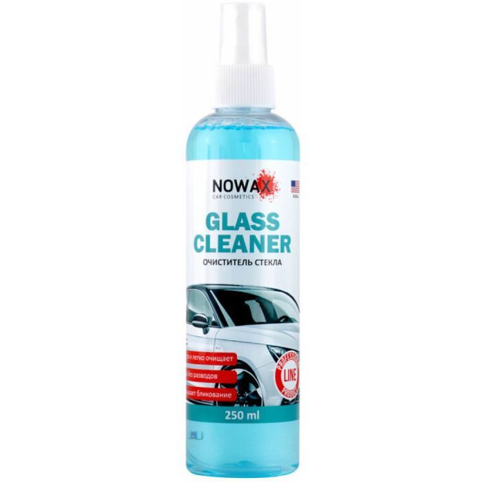 Автомобильный очиститель NOWAX Glass Cleaner, 250мл (NX25229)
