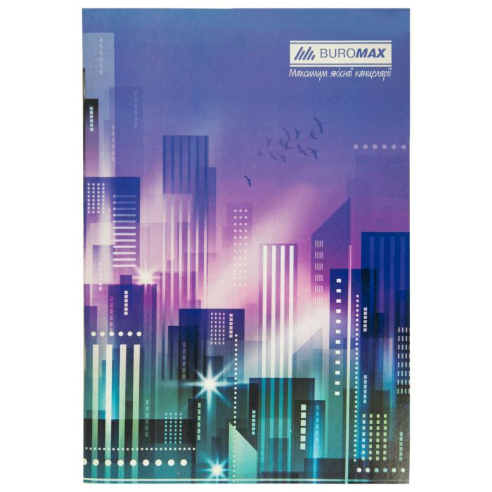 Канцелярская книга Buromax А4 JOBMAX, 96 листов, клетка (BM.2428) изображение 2