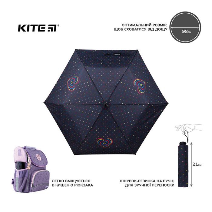 Парасоля Kite 2999-2 Hearts (K22-2999-2) зображення 10