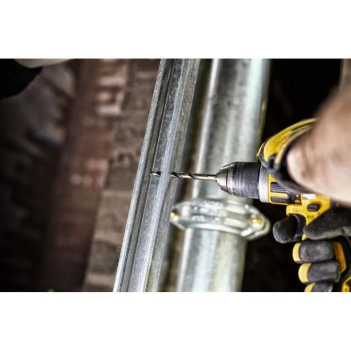 Набор сверл DeWALT по металлу Black&Gold HSS-G, 19 шт, кейс Tough Case (DT70728) изображение 5