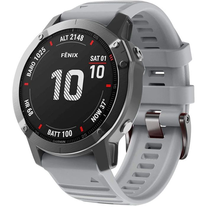 Ремешок для смарт-часов Armorstandart Silicone 22mm для Garmin Fenix 5/6 Grey (ARM60797)