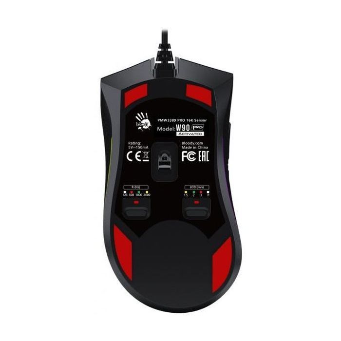 Мышка A4Tech Bloody W90 Pro Stone black изображение 3