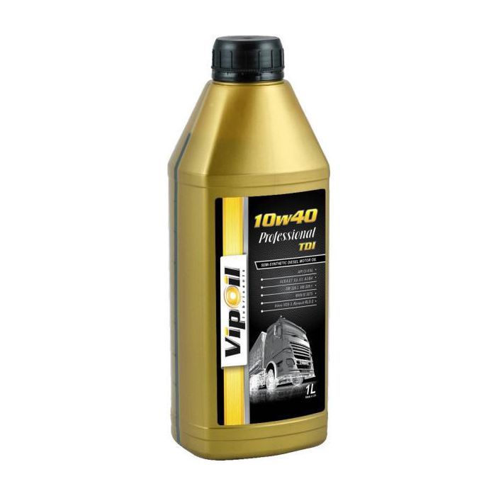 Моторное масло VIPOIL VipOil Professional TDI 10W-40 CI-4/SL, 1л (0162838)