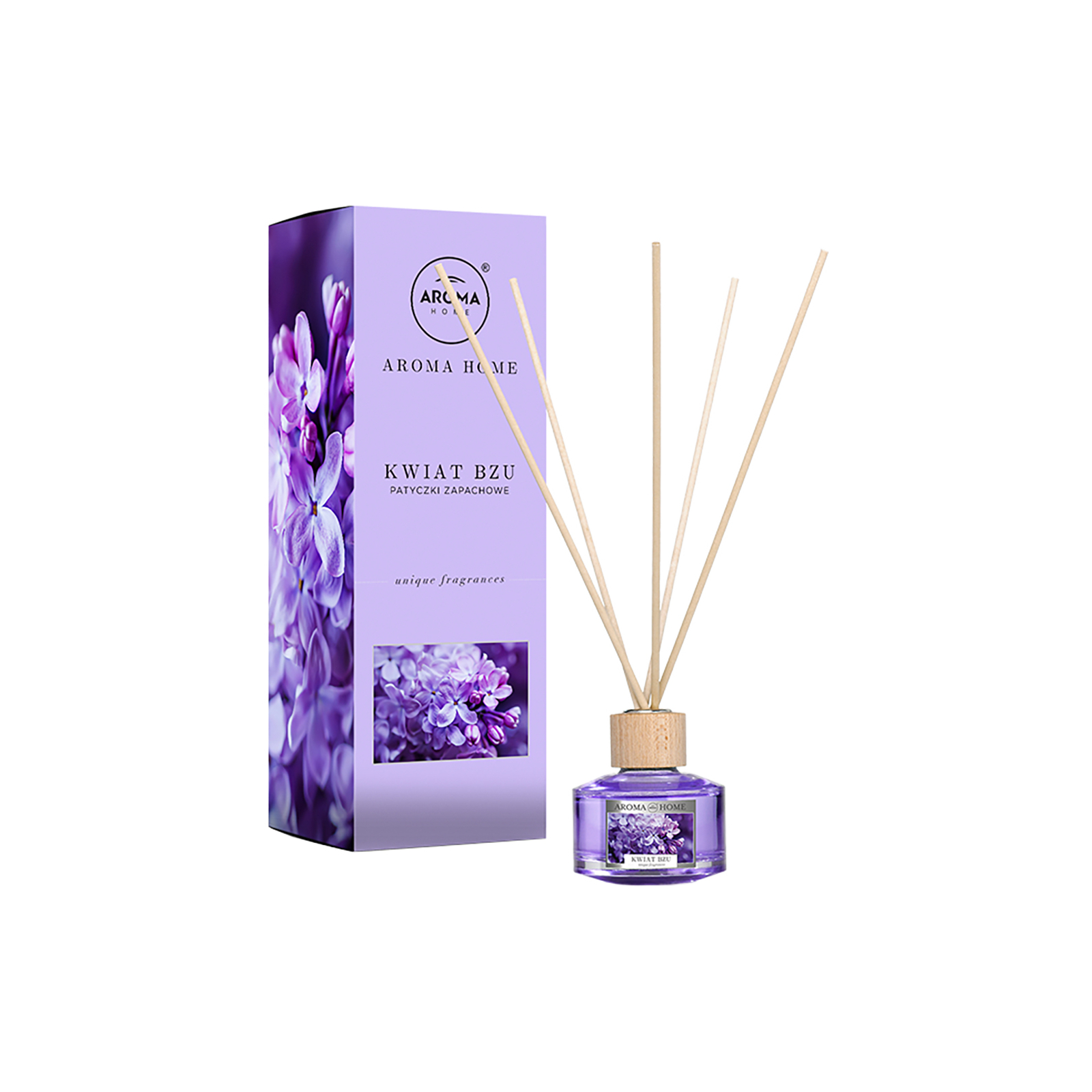 Аромадиффузор Aroma Home Unique Fragrances - Lilac Flower 50 мл (5902846836636)