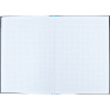 Книга записна Axent Colors А4, 80 аркушів, клітинка, блакитна (8421-05-A) зображення 5