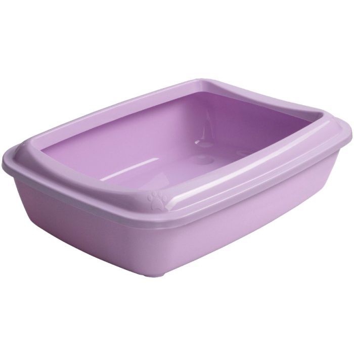 Туалет для кошек AnimAll CNR-106 с лопаткой 50х37х13.5 см белый (2000981202491)