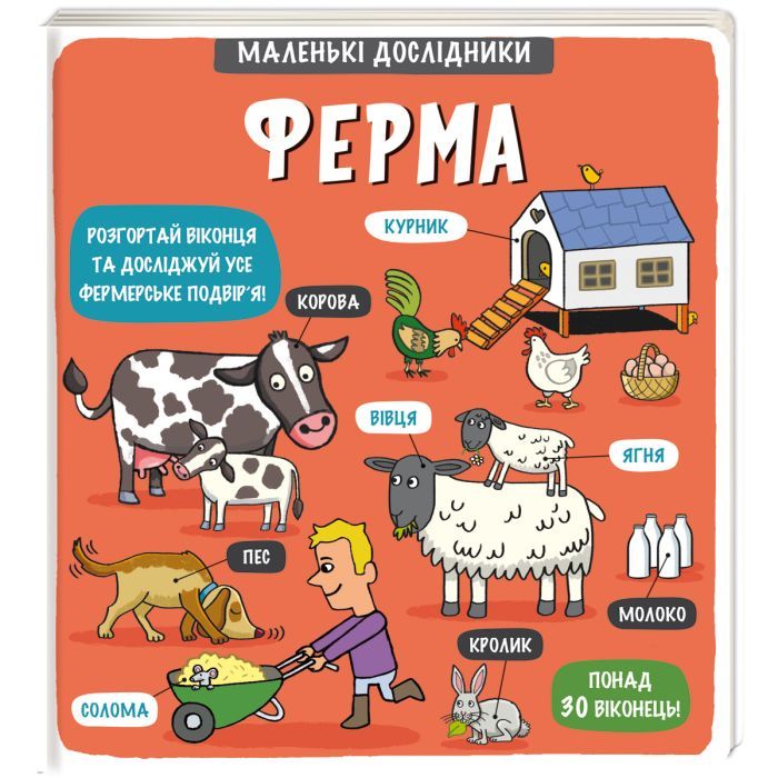 Книга Маленькі дослідники. Ферма #книголав (9786177563685)