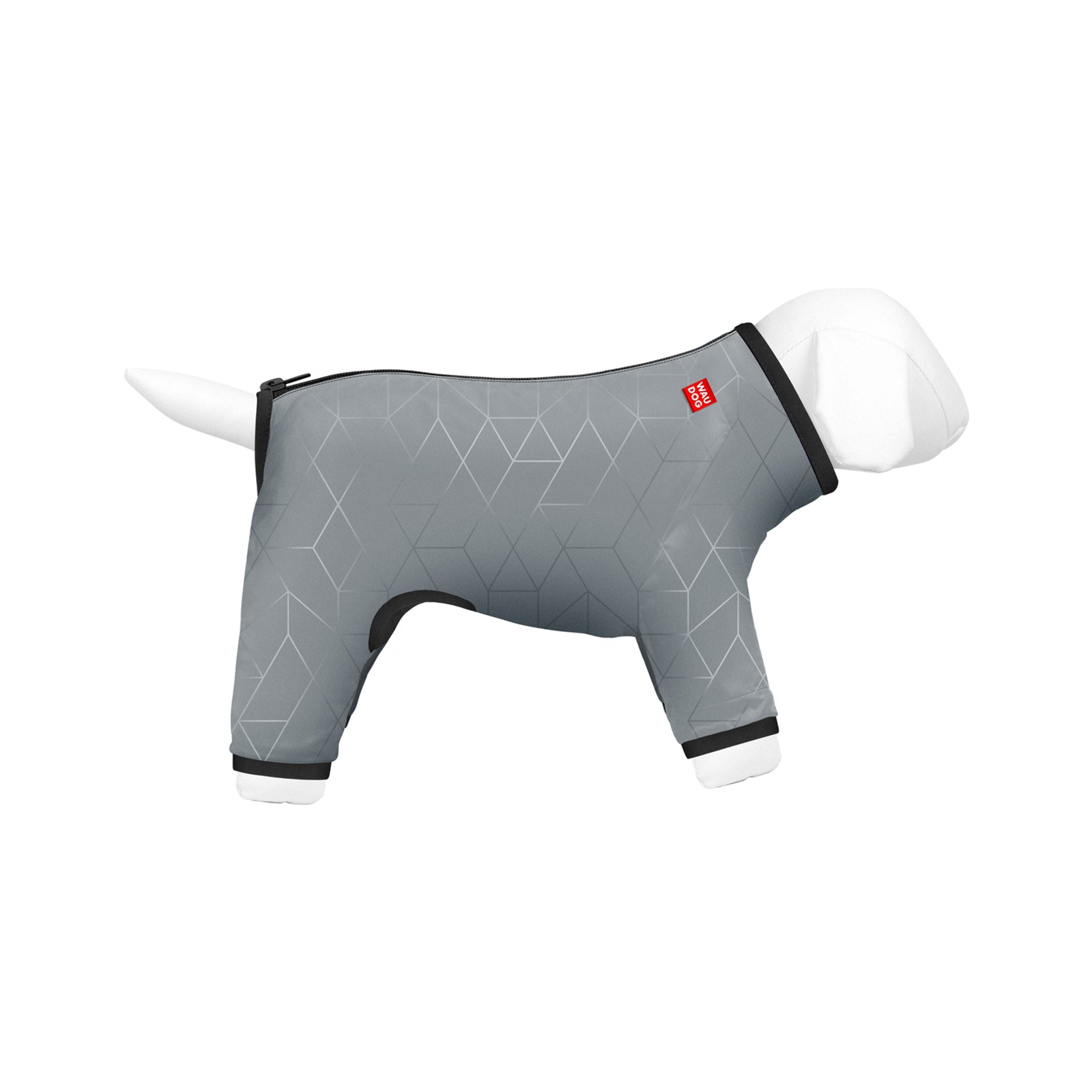 Дождевик для животных Collar WAUDOG Clothes светоотражающий M35 В 59-62 см, С 37-40 см (5429) изображение 2