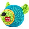 Игрушка для собак WAUDOG Fun Мишка 12х11 см голубая (62052) изображение 2