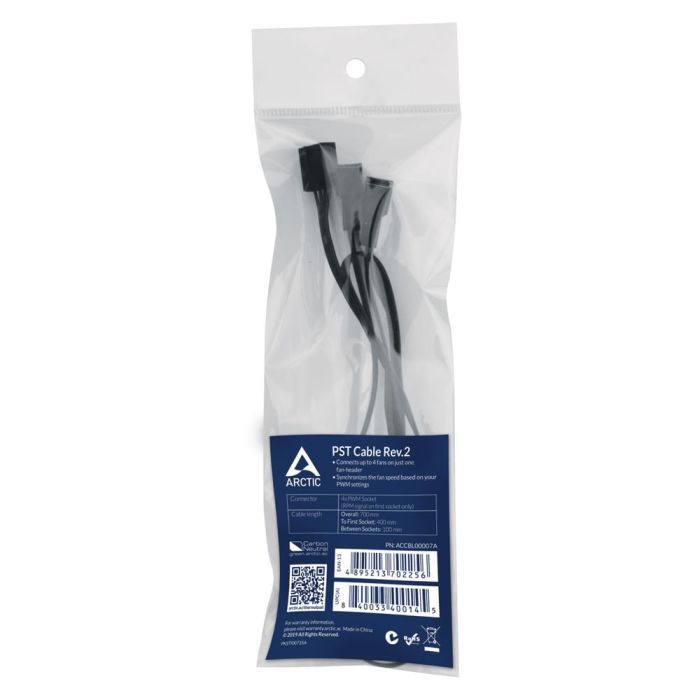 Кабель для передачі даних Arctic SPLITTER 4PIN (ACCBL00007A) зображення 2