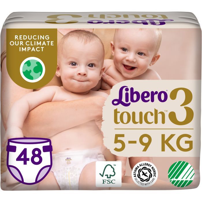 Подгузники Libero Touch Размер 3 (5-9 кг) 48 шт (7322541750095)