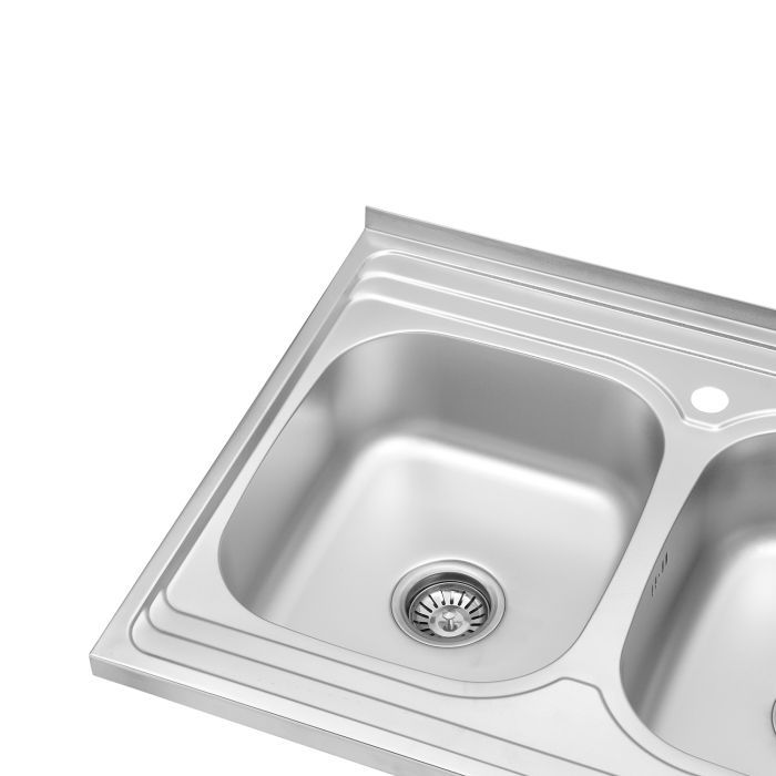 Мойка кухонная Kroner Satin-6080Z 08180 (CV022827) изображение 3