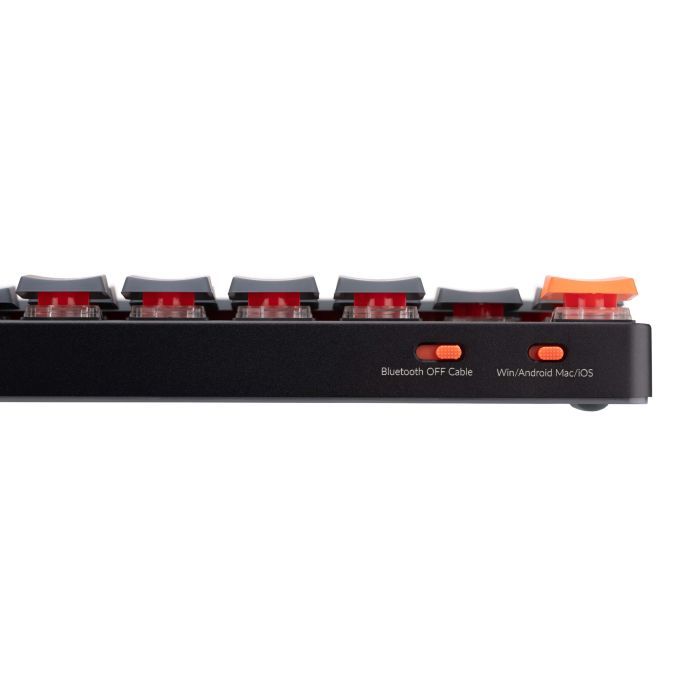 Клавіатура Keychron K1SE 87 Key Optical Brown White Led Hot-Swap Wireless UA Black (K1SED3_KEYCHRON) зображення 10