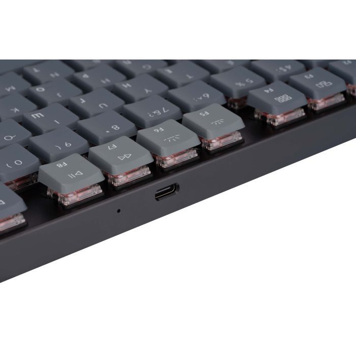 Клавіатура Keychron K1SE 87 Key Optical Brown White Led Hot-Swap Wireless UA Black (K1SED3_KEYCHRON) зображення 11