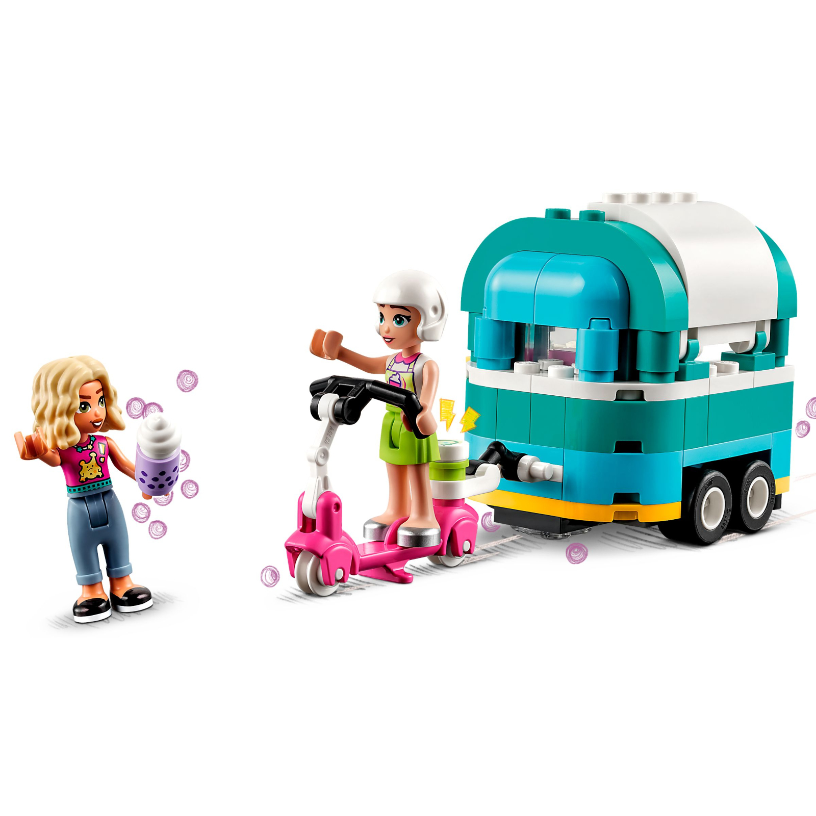 Конструктор LEGO Friends Бабл те кафе на колесах 109 деталей (41733) изображение 3