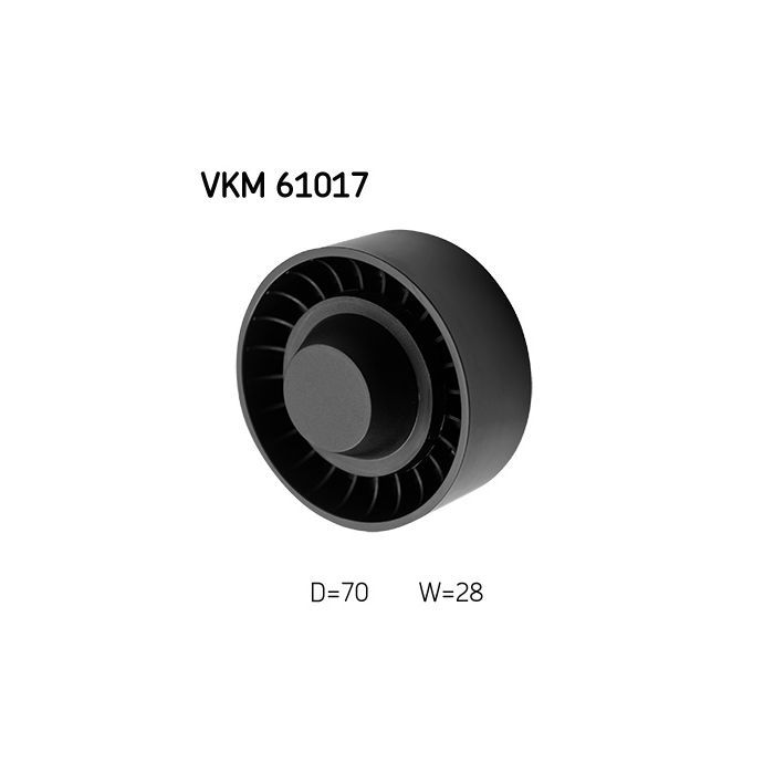 Ролик натяжителя ремня SKF VKM 61017 изображение 2