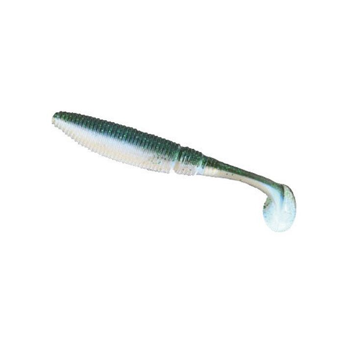 Силикон рыболовный Nomura Rolling Shad 50мм 1гр. цвет-075 (sparkly blue) 10шт (NM70107505)