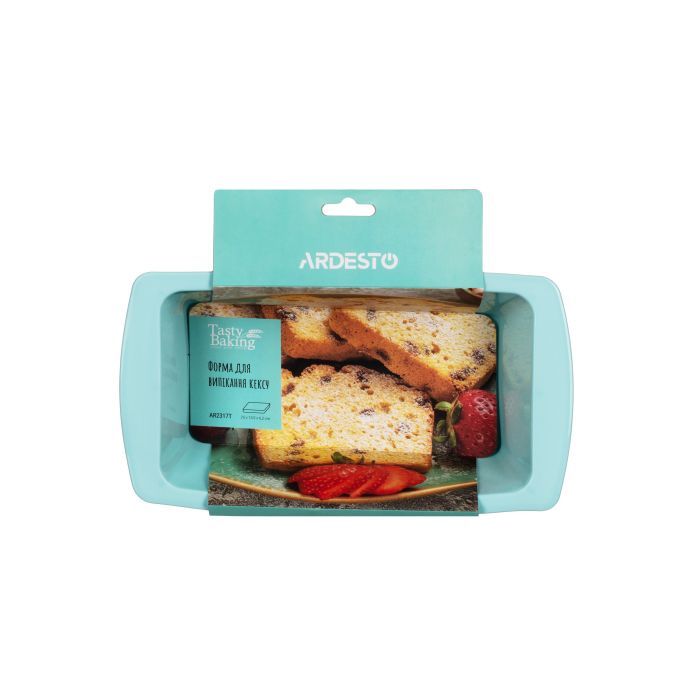 Форма для випікання Ardesto Tasty Baking 25 x 13.5 x 6.2 см Silicon Blue (AR2317T) зображення 2