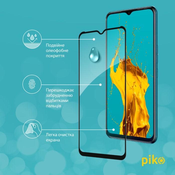Стекло защитное Piko Full Glue Tecno Spark 8T (1283126542282) изображение 4